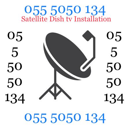 Satellite Dish tv Repair & installation in Sharjah 0555050134