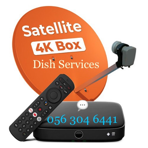 Satellite Airtel Xstream Box 4K Services 0563046441 Installation
