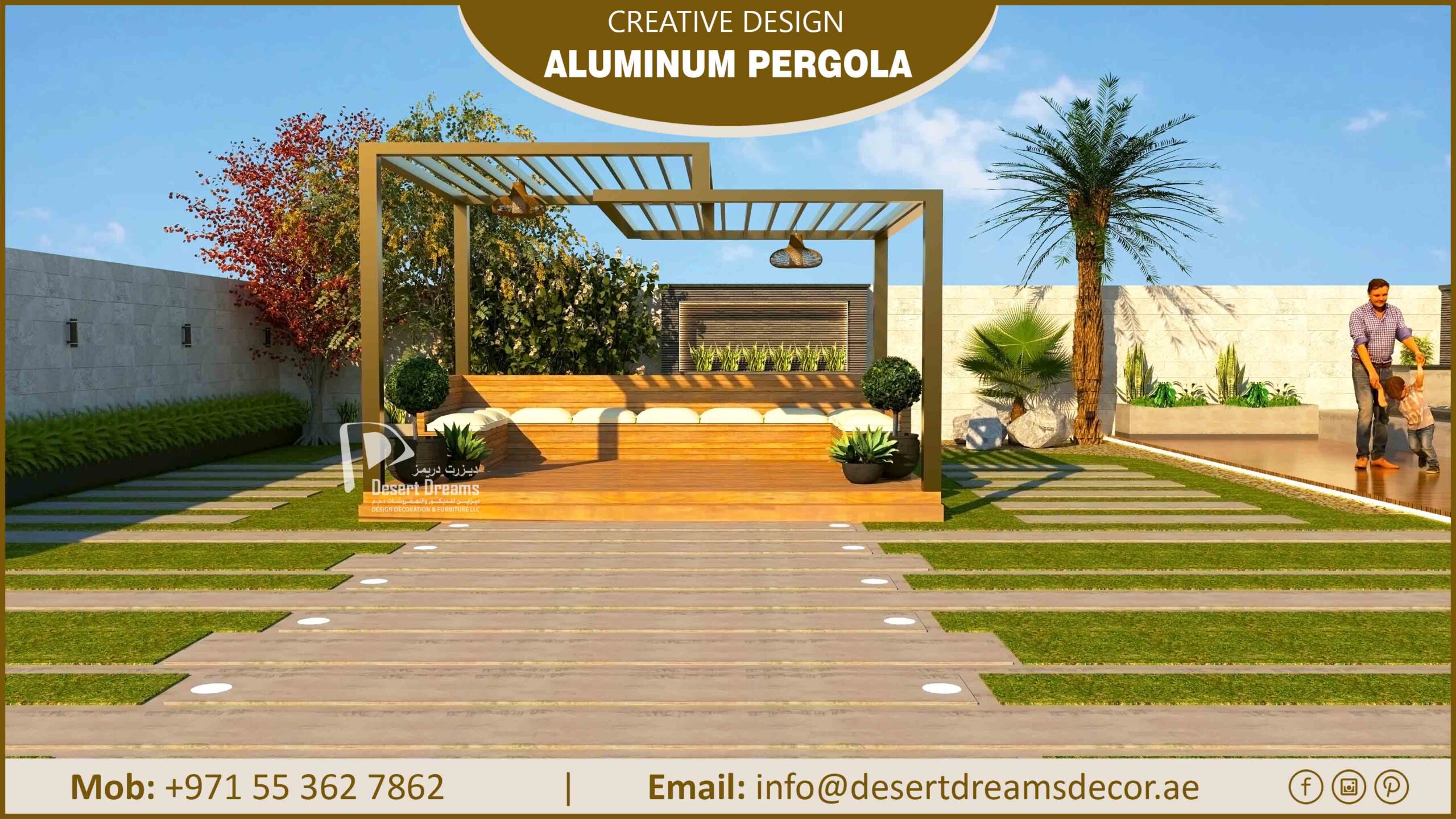Creative Design Aluminum Pergola in UAE-1.jpg