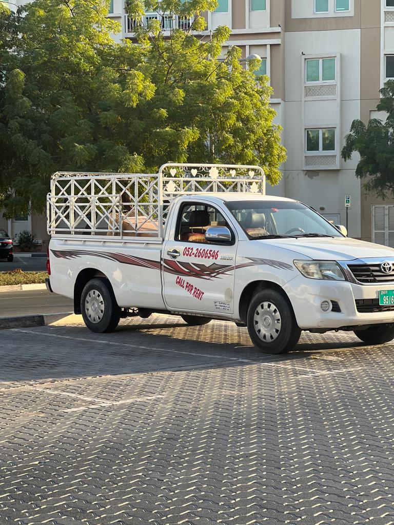 1 ton pickup for rent in palm Jumeirah 0522606546