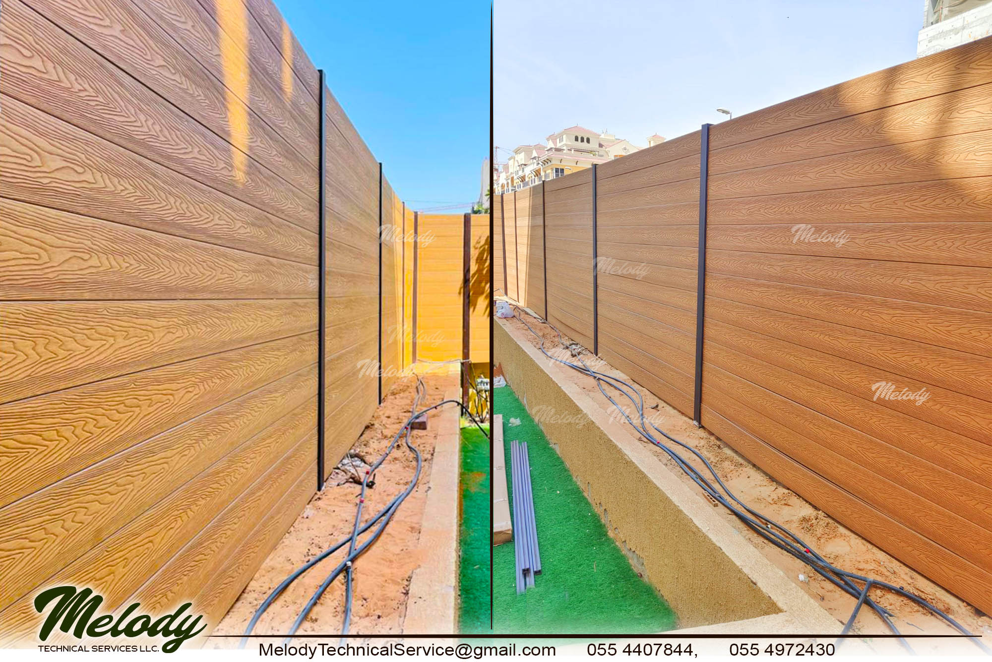 Wall Privacy Fence in Dubai, Wooden Fence, Garden Fence UAE (4).jpg