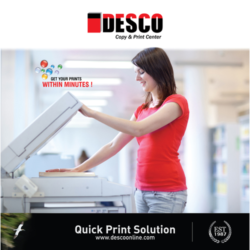 DESCO Copy and Print Center in Dubai and Abu Dhabi