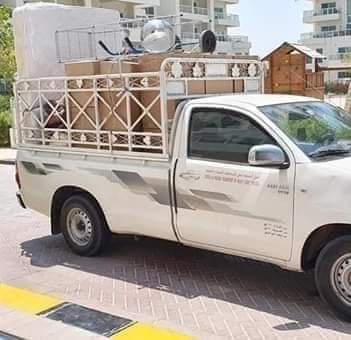 MOVERS PICKUP-TRUCK FOR FURNITURE MOVING DELIVERY JLT  0559900491