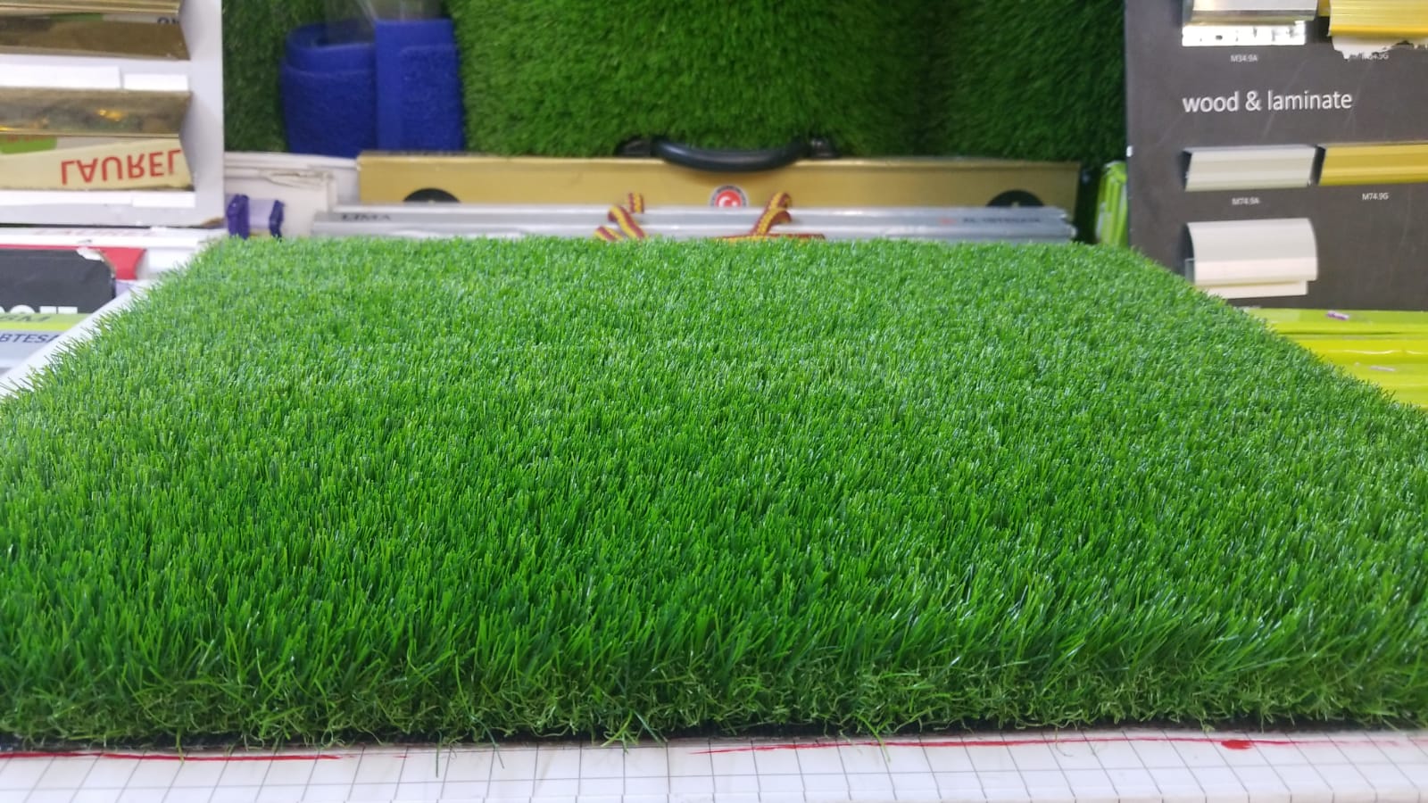 Artificial grass and carpet installation