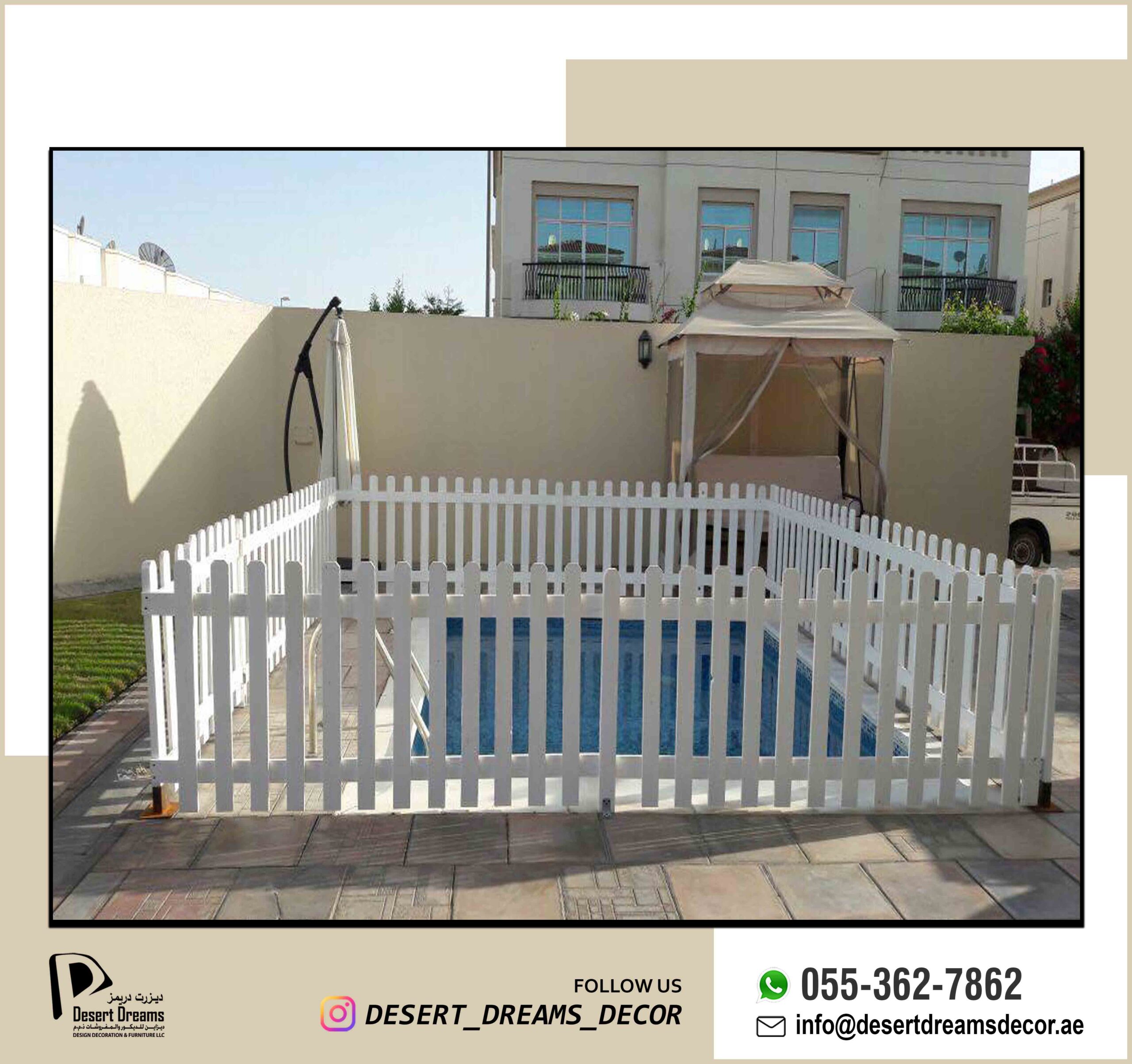 Outdoor Fence Dubai | Outdoor Fence Abu Dhabi | Garden Fence Uae.