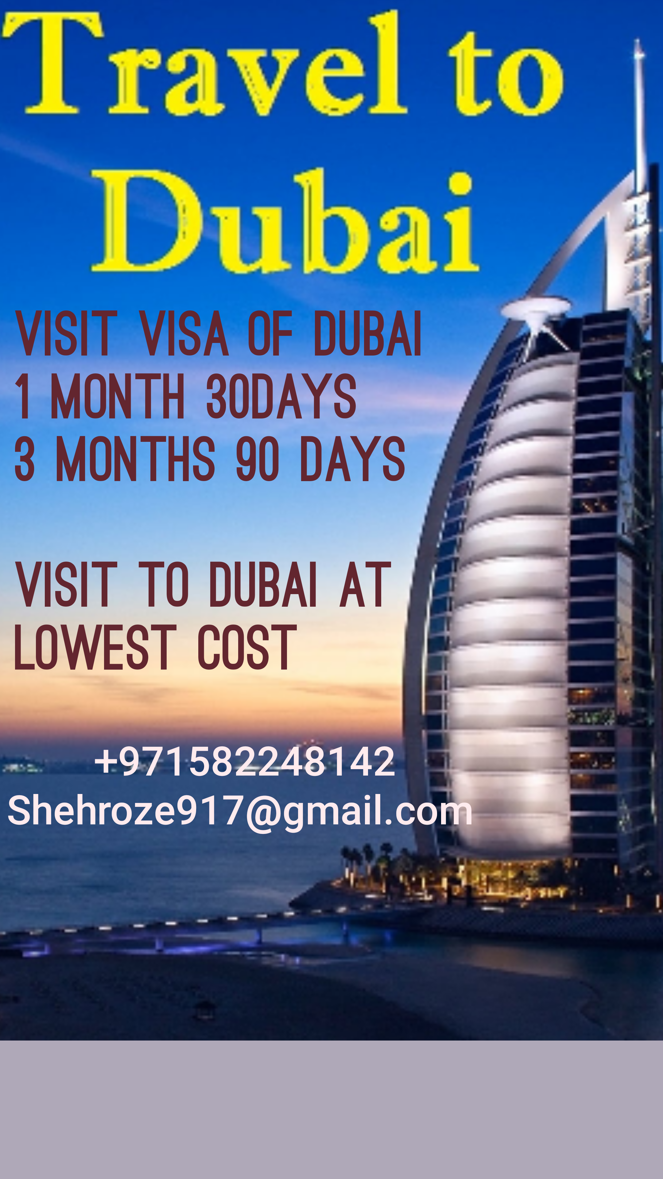 Dubai Visit Visa Services