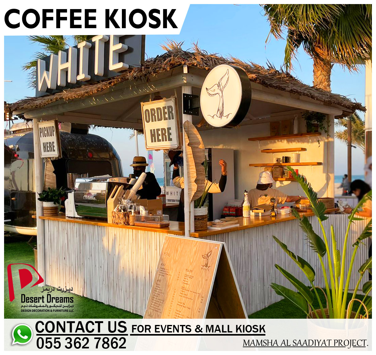 Food Kiosk in Uae | Coffee Kiosk | Rental Kiosk | Kiosk Designer.
