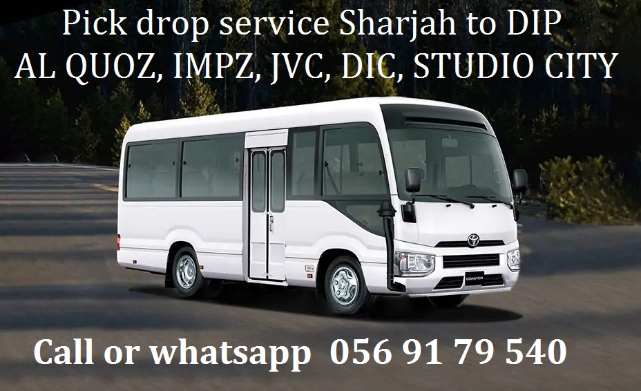 Pick and drop from Sharjah to Al Quoz directly