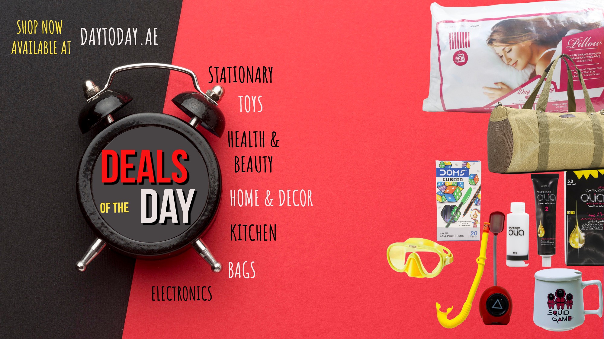 NEW DEALS, EVERY DAY AT DAYTODAY.AE