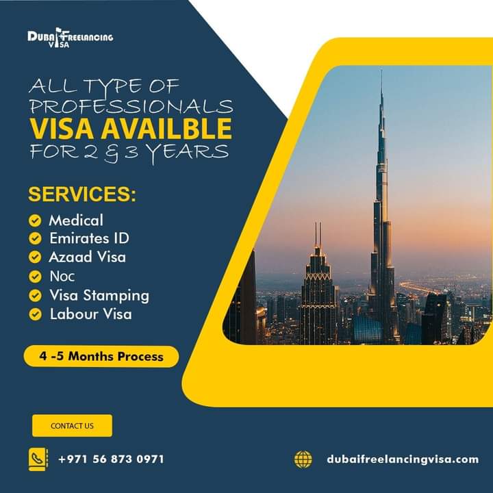 Dubai 2 Year Visa / Resident  Visa