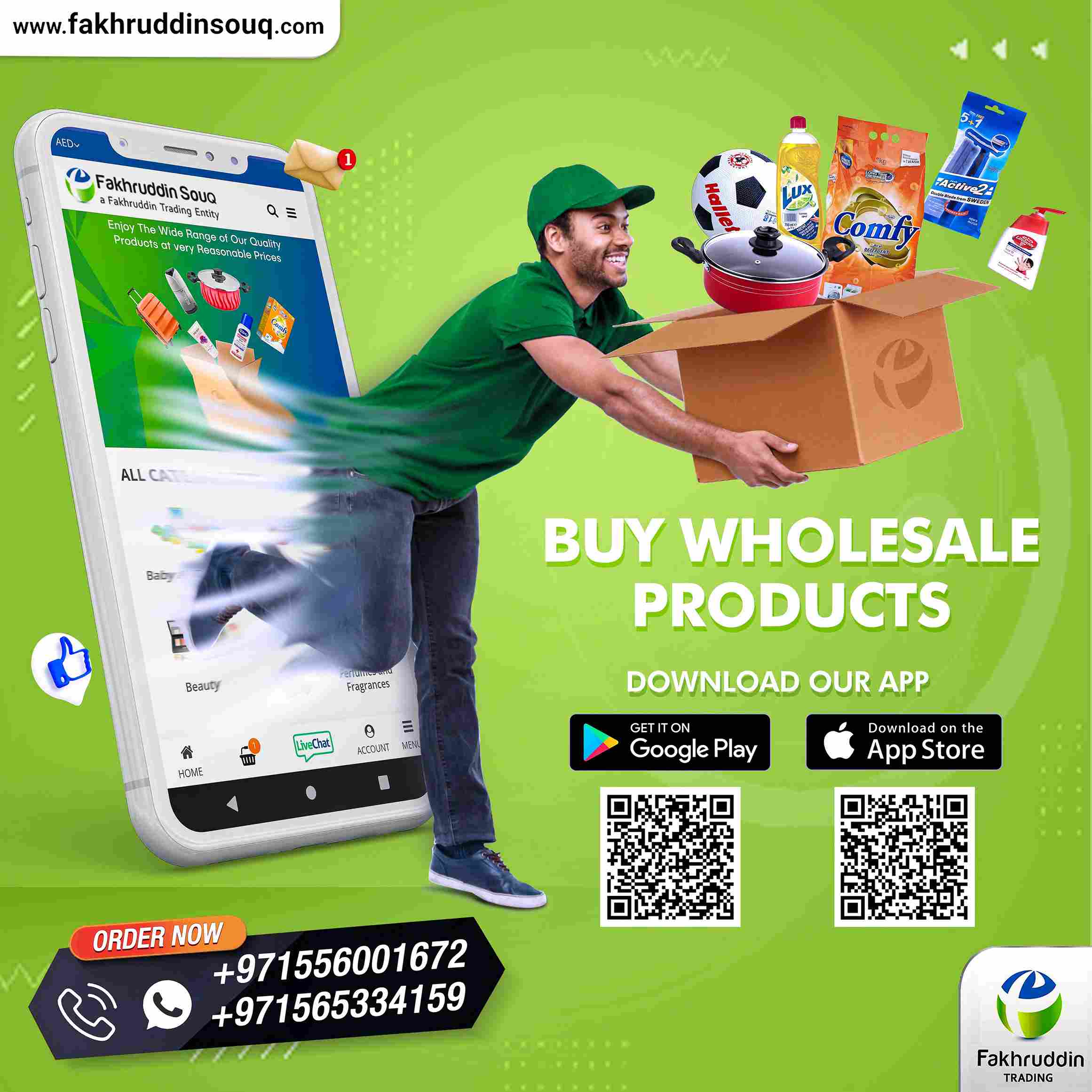 Fakhruddin Trading Best Wholesale Supplier in UAE