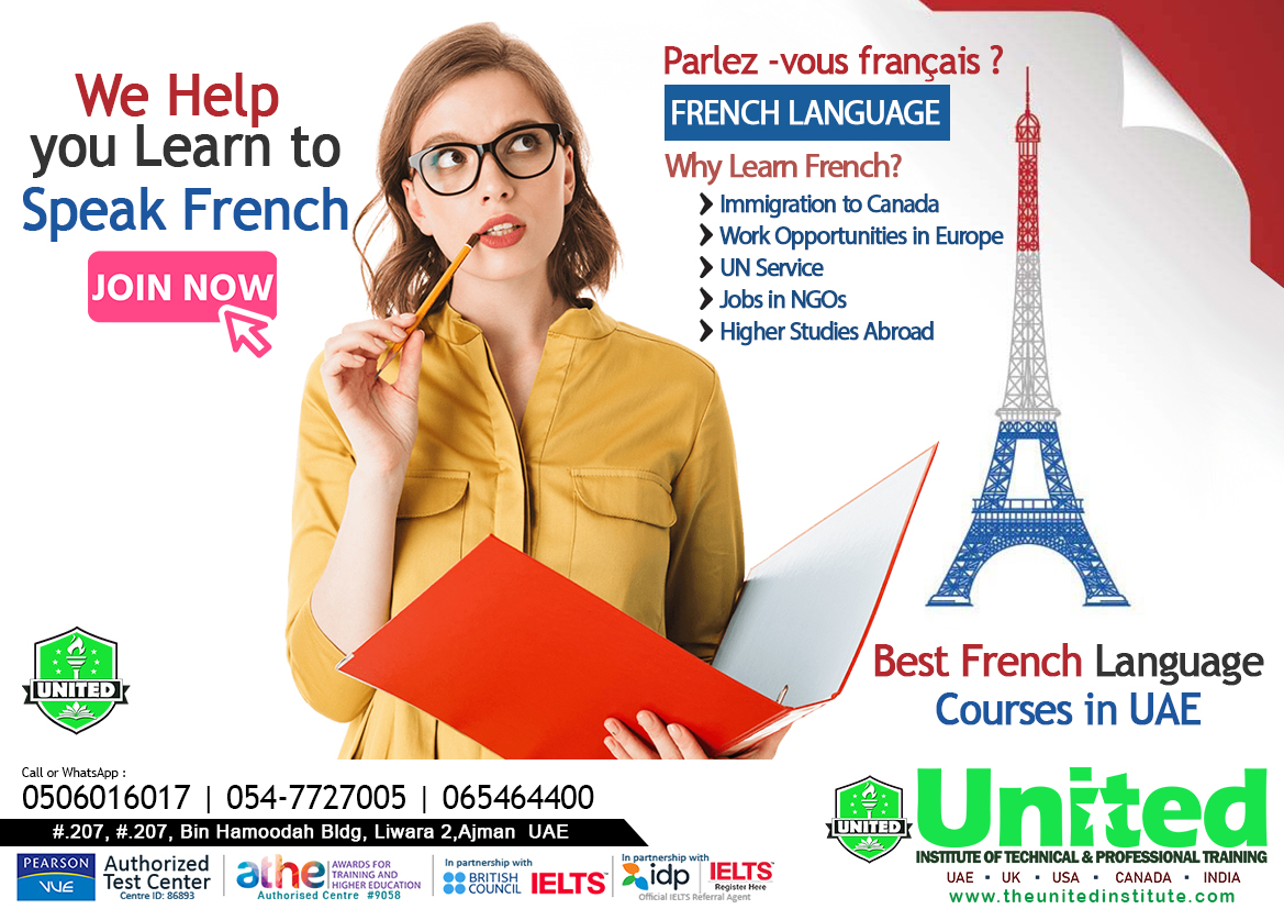 French classes |Native Speaker in UAE CALL 065464400