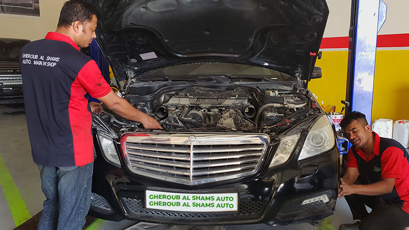 Mercedes A/C Repair in Sharjah