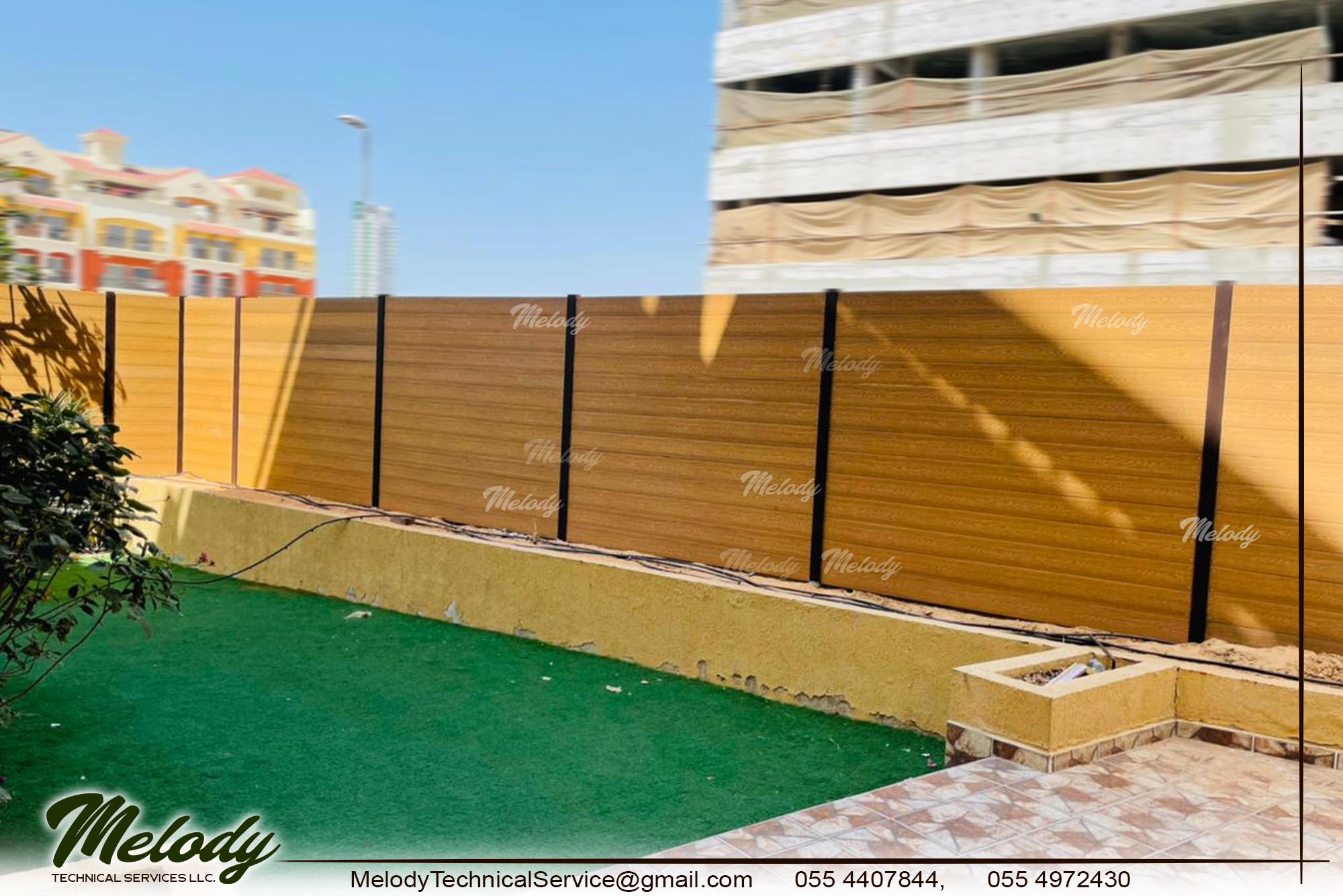 WPC Fence in Dubai | WPC Fence Manufacturer