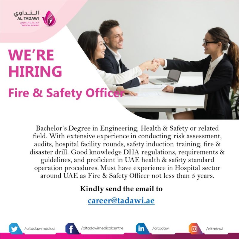 Fire & Safety Officer Jobs in UAE