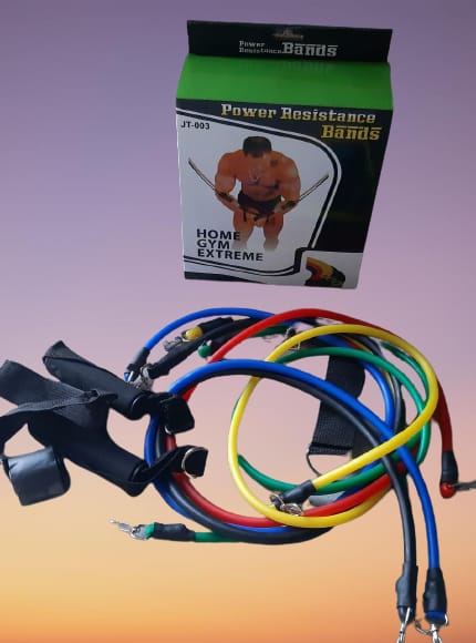 Power Resistance Bands for Home Gym Exercise