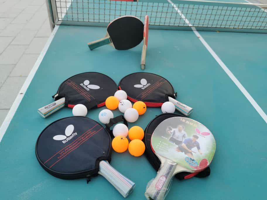 Table Tennis Rackets and Balls