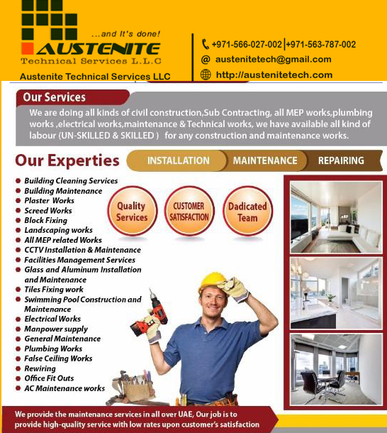 Best Home Maintenance in Meadows Dubai 0563787002