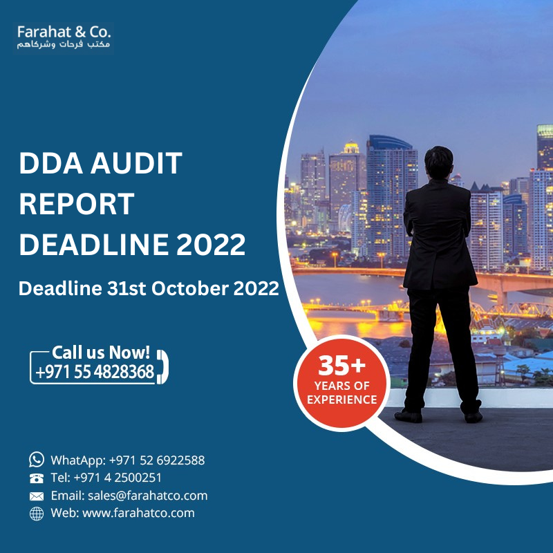 Dubai Development Authority Audit Report Deadline 2022