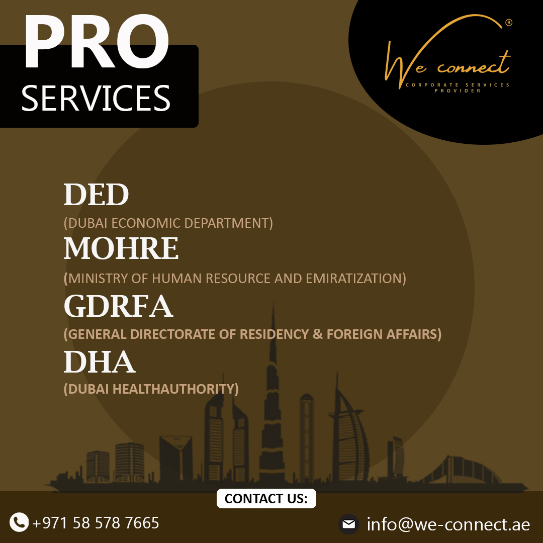Business Setup PRO Services | MOHRE | Dubai Economic Department s