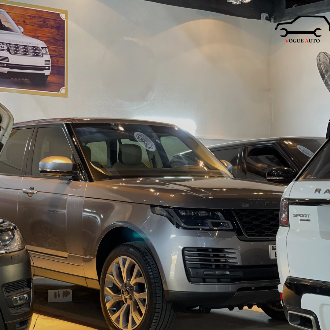 Range Rover and Rolls Royce repair workshop in Sharjah