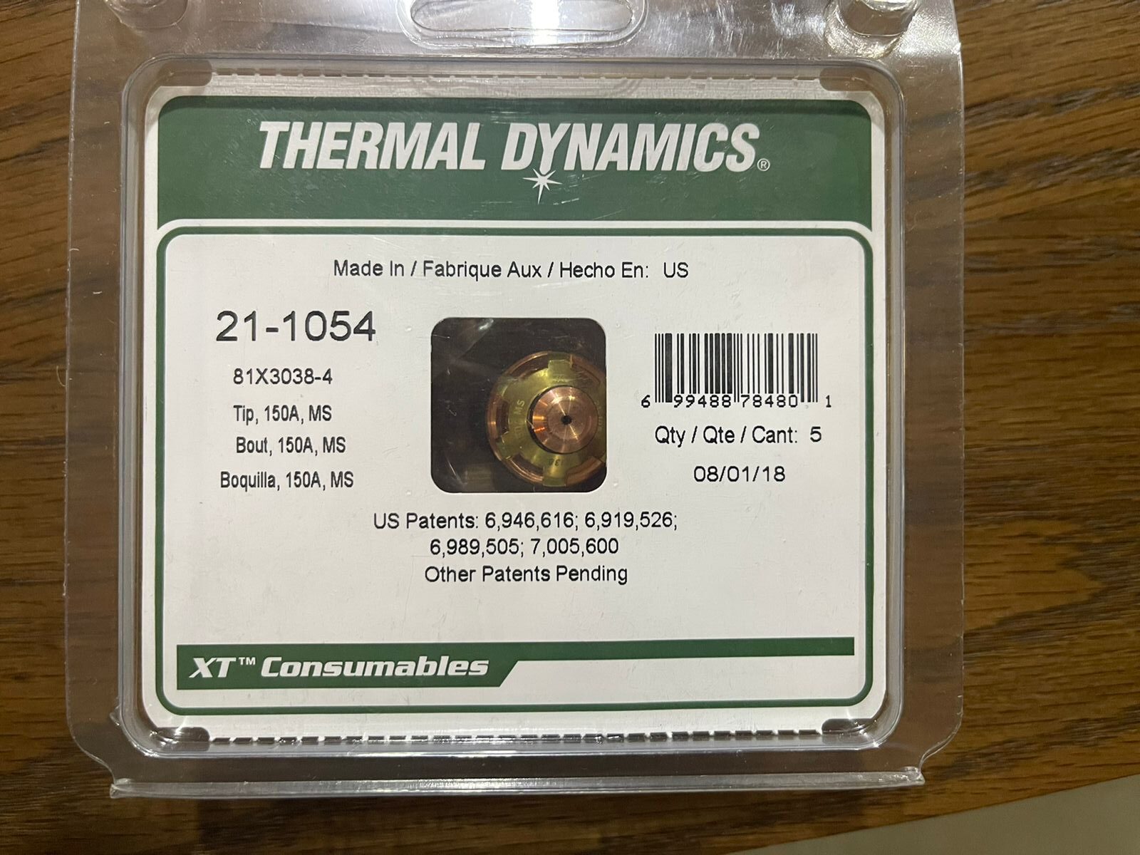 Thermal Dynamics XT Consumables 21-1054