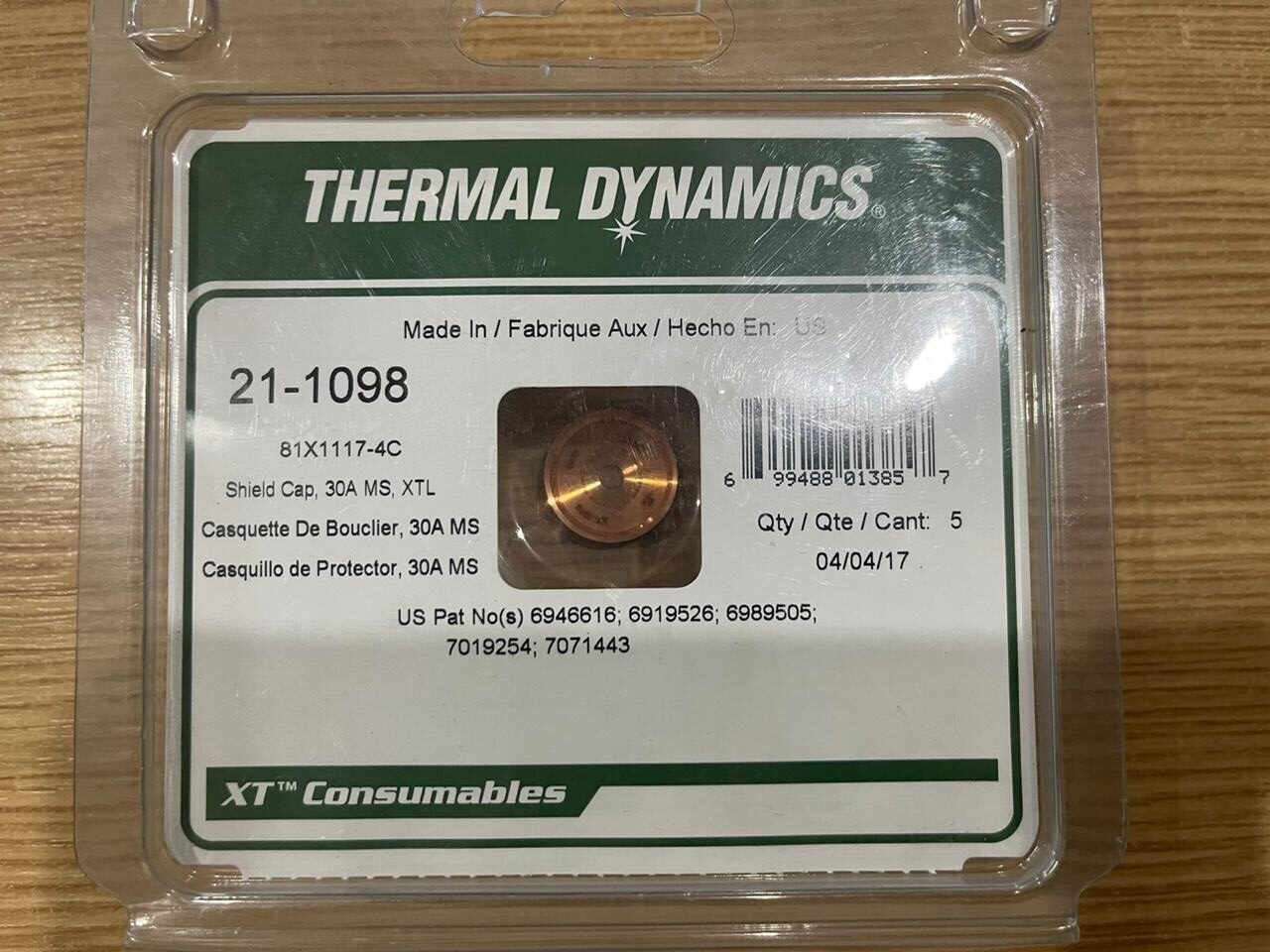 Thermal Dynamics XT Consumables 21-1098