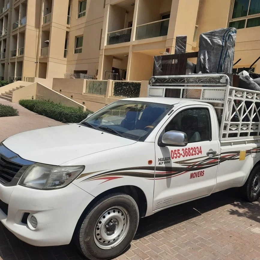 Pickup for delivery service in al barsha 0529188082