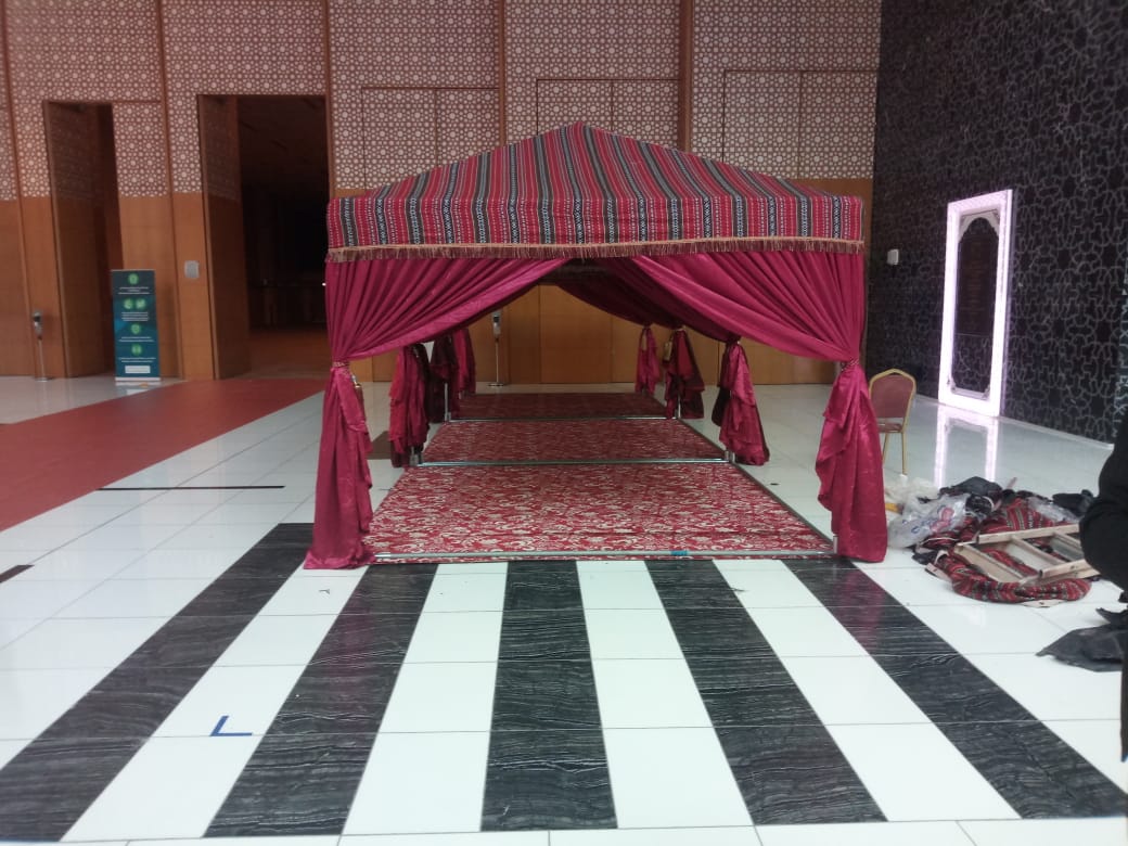 Arabic majlis tent