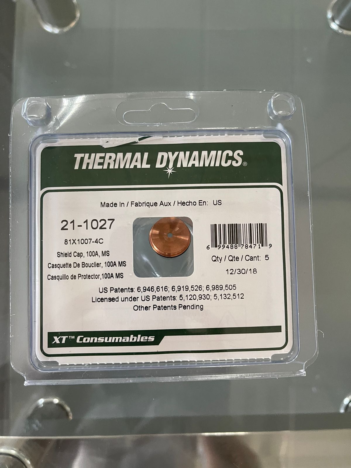 Thermal Dynamics Consumables 21-1027