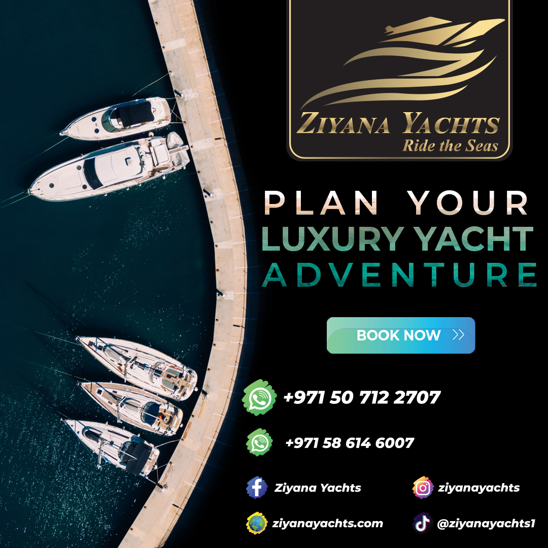Ziyana Yachts, Dubai – Luxury Yacht Rental