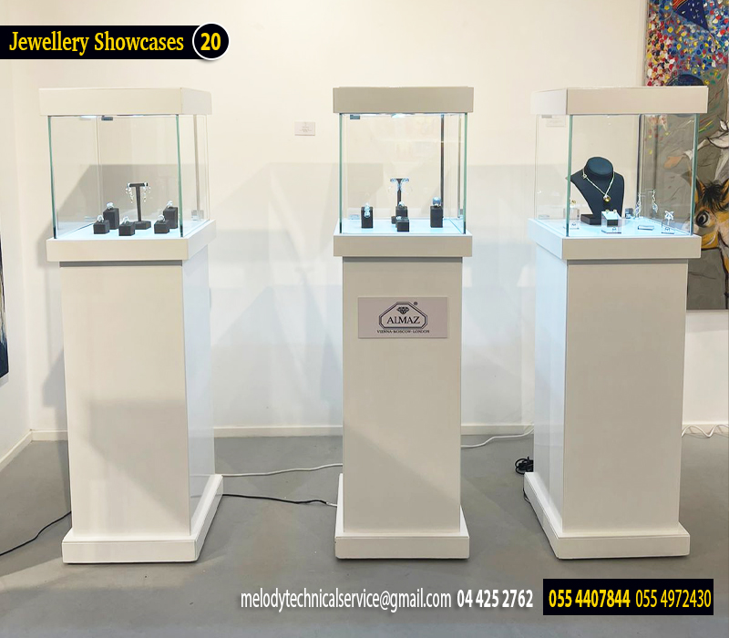 Jewelry Display showcases sale in UAE | Rental Display