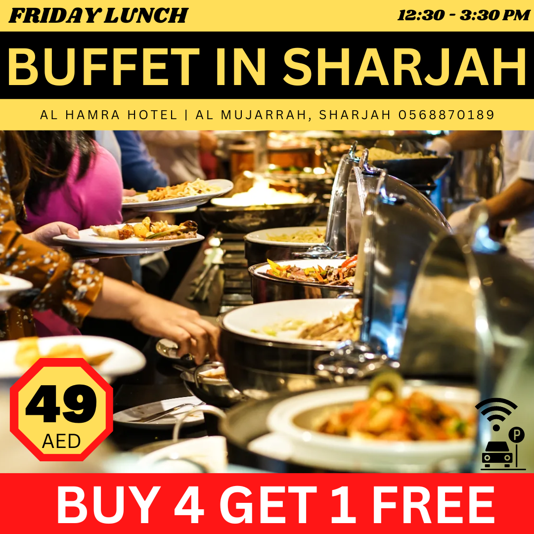 Buffet Lunch Deal in Sharjah