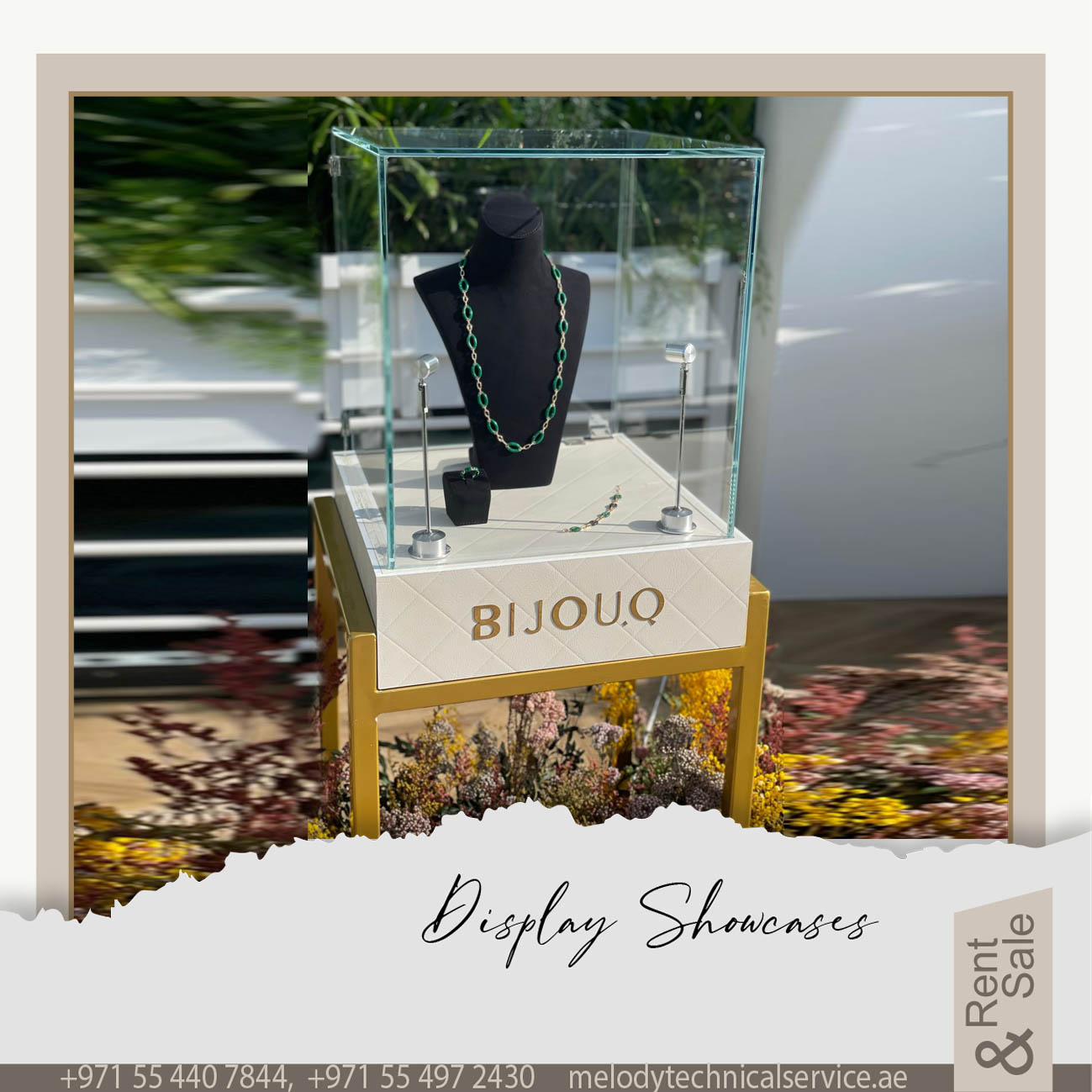 Jewelry Display Showcase in Dubai | Jewelry Display Stand in UAE