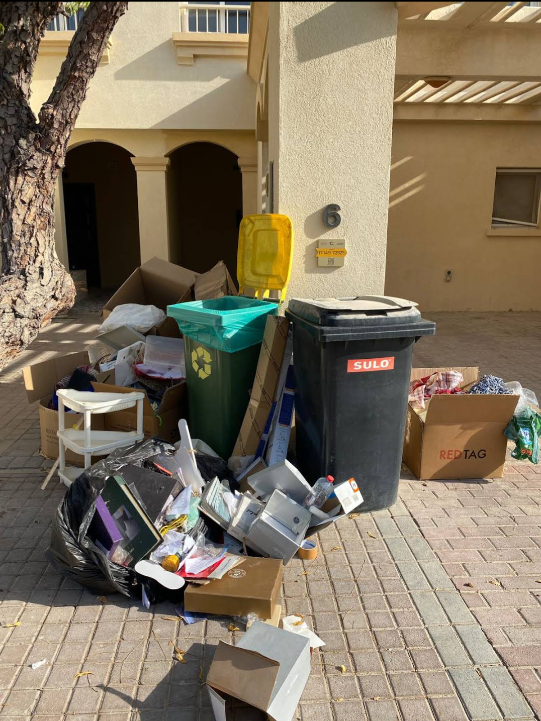 Garbage Disposal junk removal in jumeirah village 0581995058