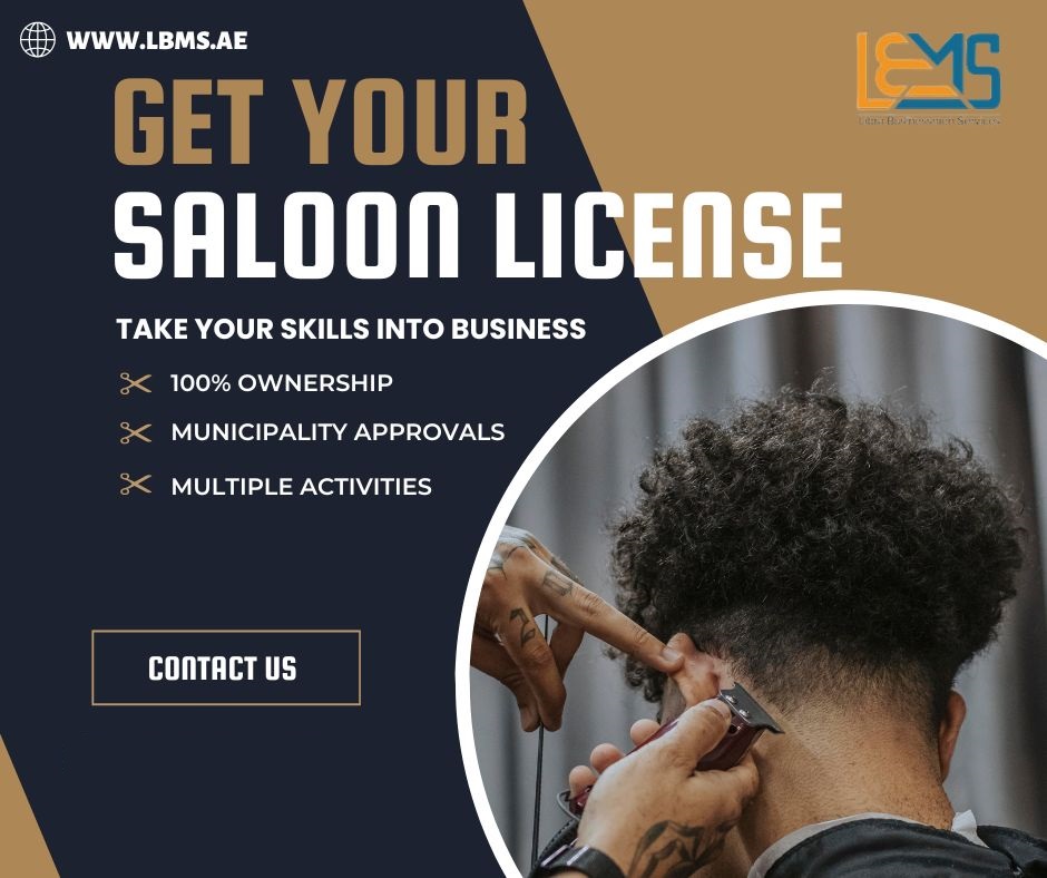 Start your new business with us with saloon license