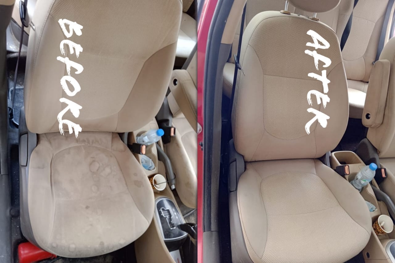 car seat cleaning