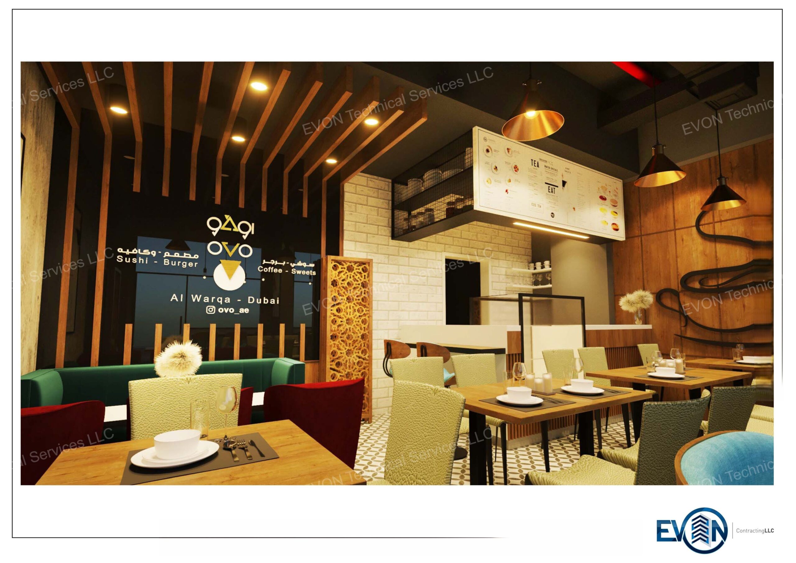 Check out our Throwback project – Restaurant Interior Design