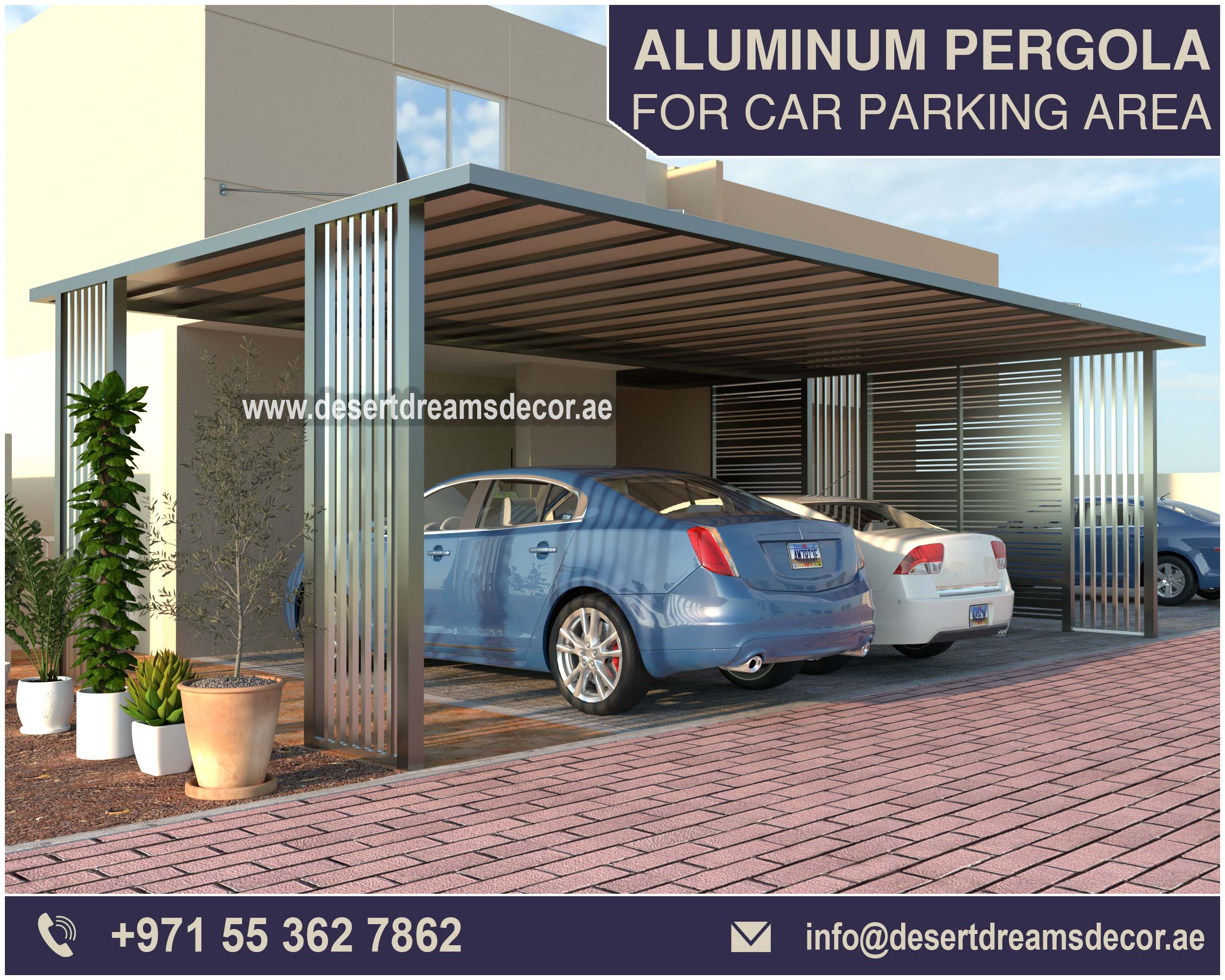 Car Parking Aluminum Pergola Suppliers in UAE.jpg