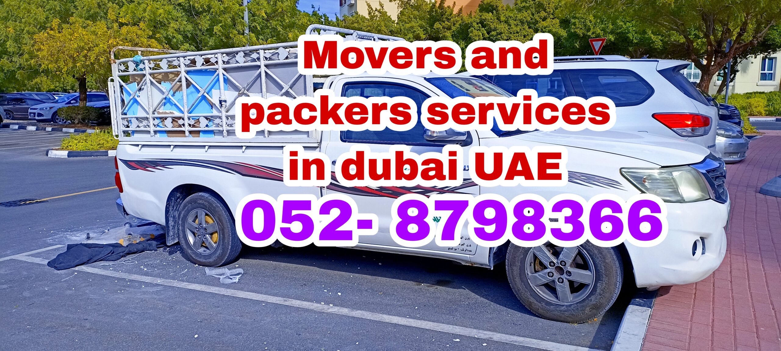 2 ton pickup truck for rent in barsha hight