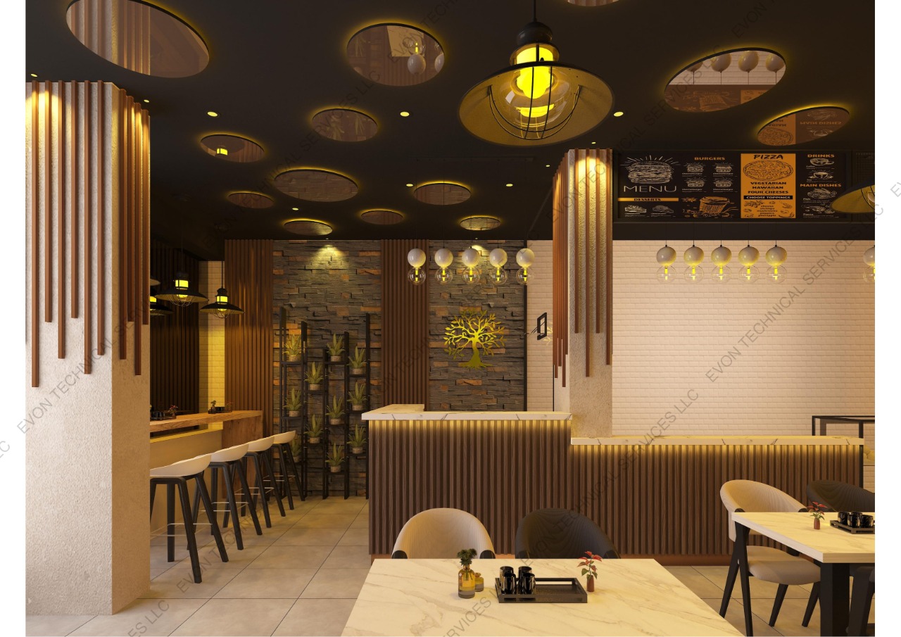 Restaurant Interior Design – Evon Technical Services LLC