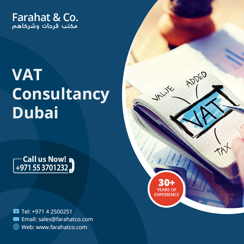 خدمات استشارة ضريبة القيمة المضافة في دبي
