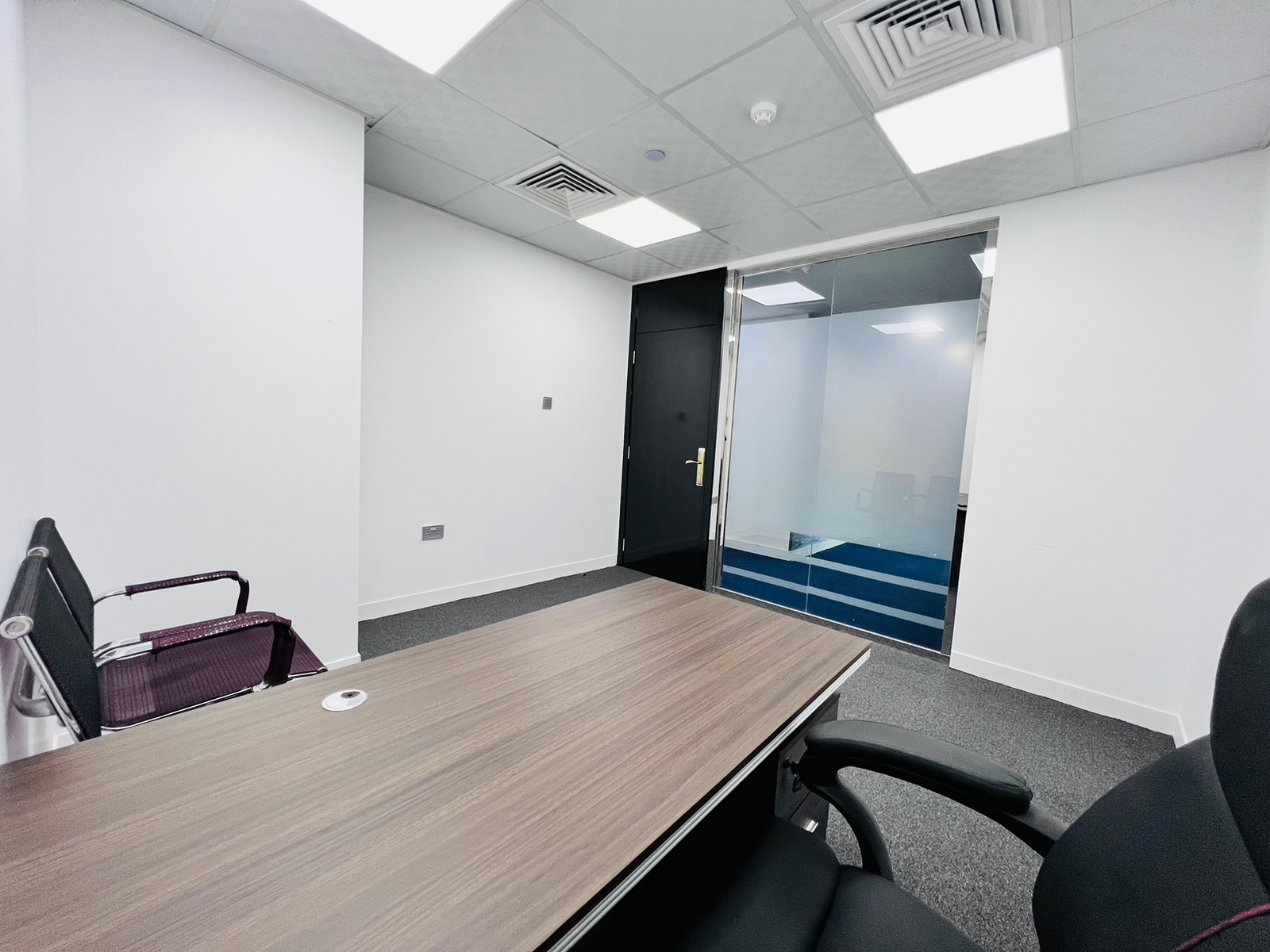 Executive Office Space Including Office Furniture