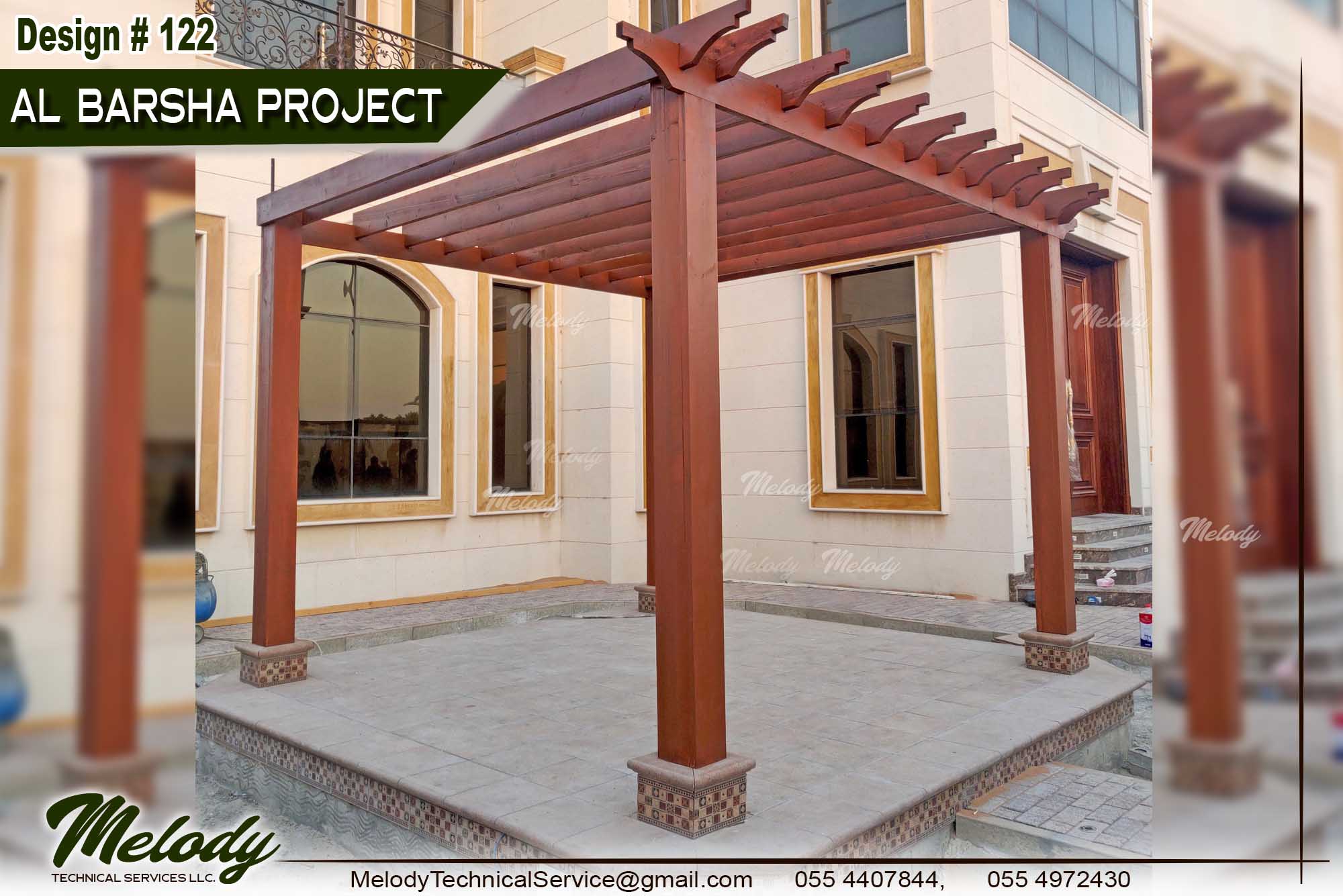 Garden Pergola in Dubai | Pergola Suppliers | Wooden Pergola