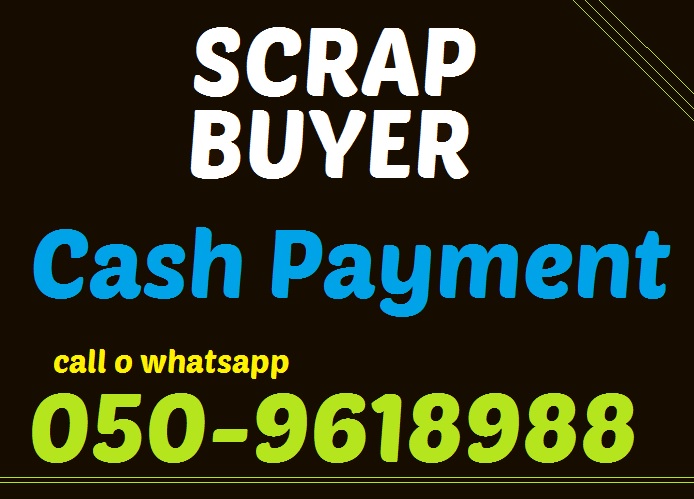 Scrap Buyer Residential Commercial Industrial and Free Zone Dubai