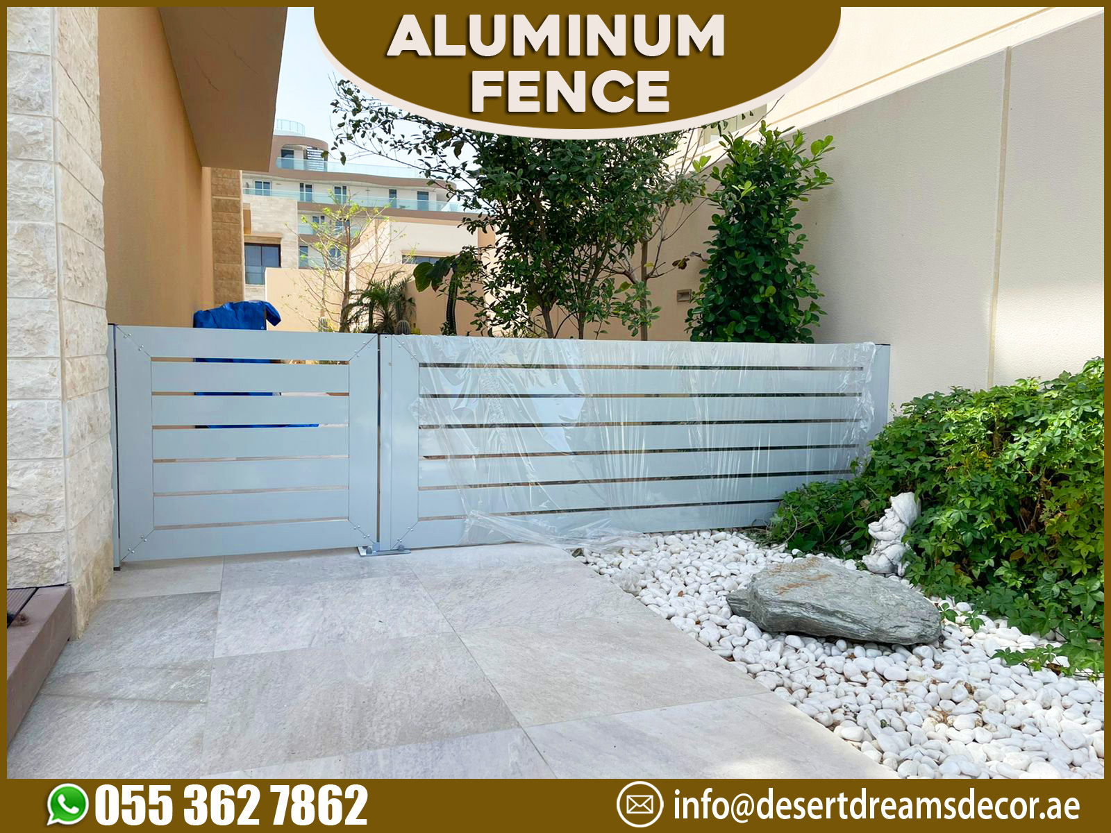 Aluminum Fence Supply in UAE.