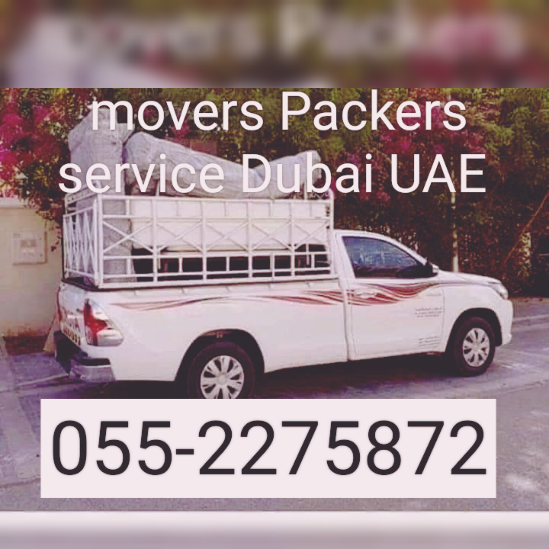 Movers Packers service Dubai JLT 0552275872