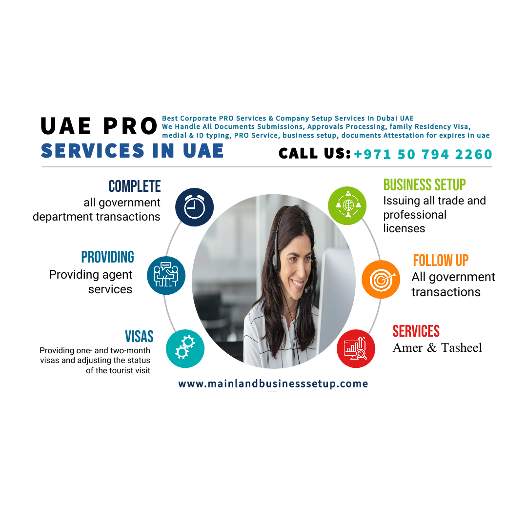 PRO & Business Services in UAE