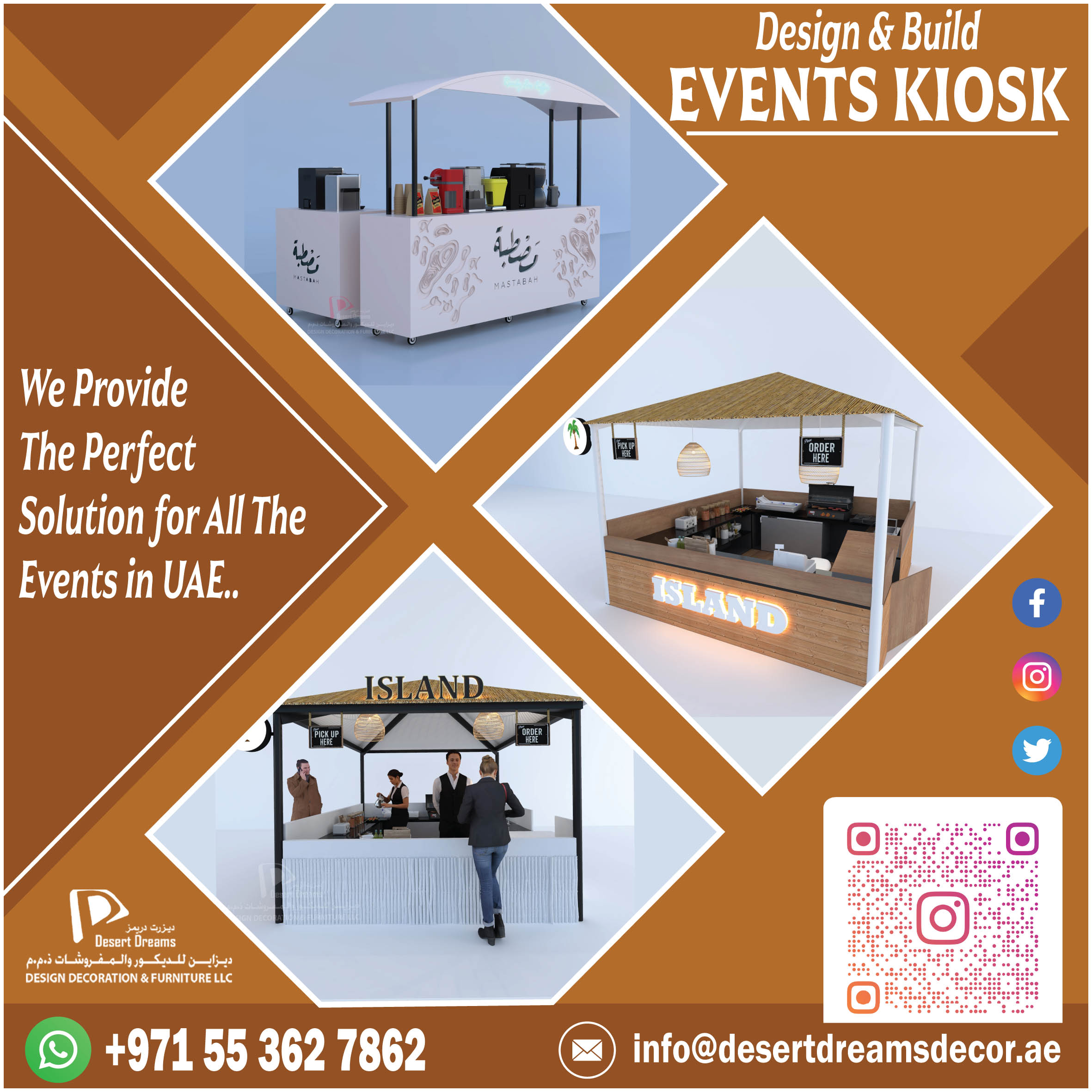 Events Kiosk Abu Dhabi | Events Kiosk Dubai.