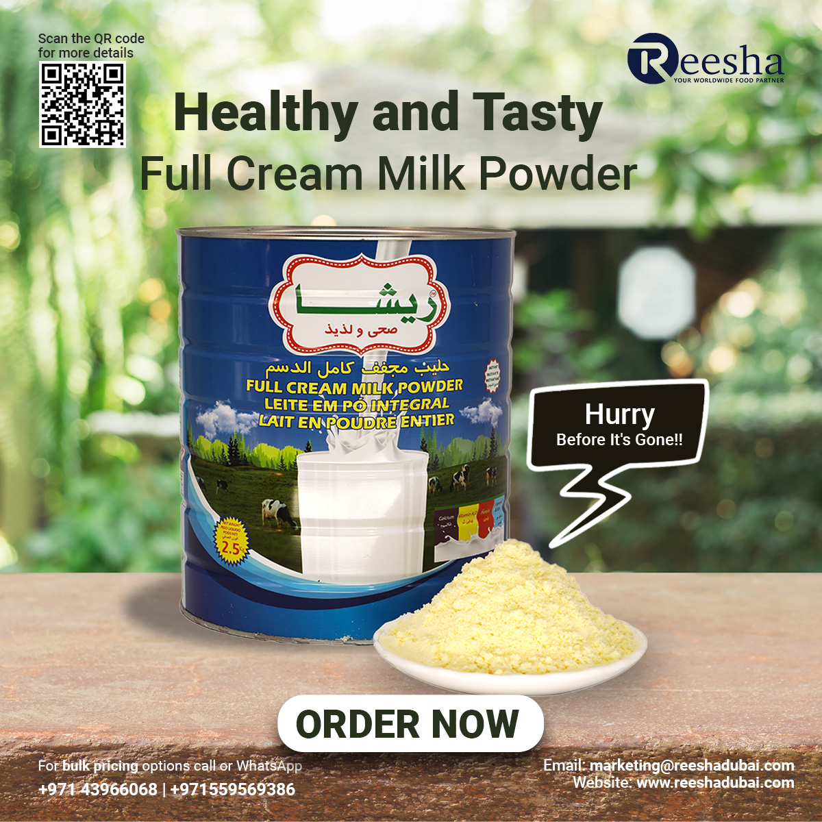 Premium Quality Full Cream Milk Powder from Poland – Ready Stock